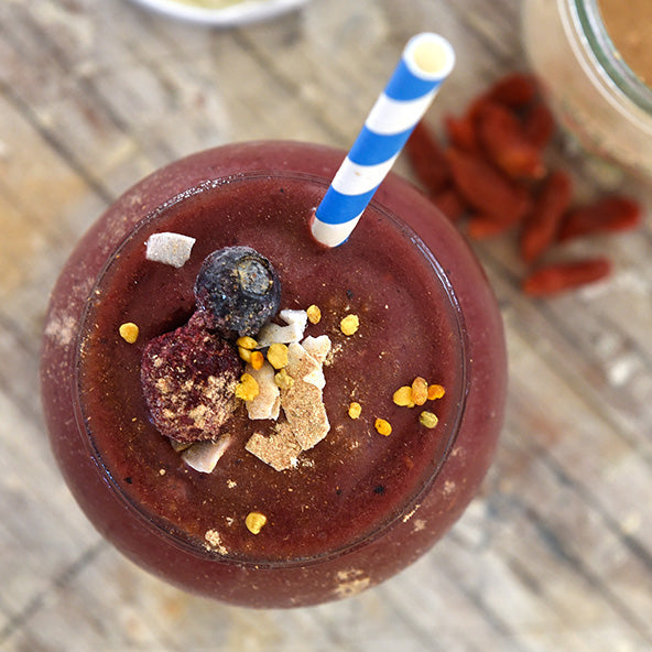 Acai Smoothie Recipe - Vegan Protein Powder, Maca &amp; Almond | Sambazon