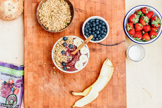 Banana & Berry Açaí Bowl Recipe