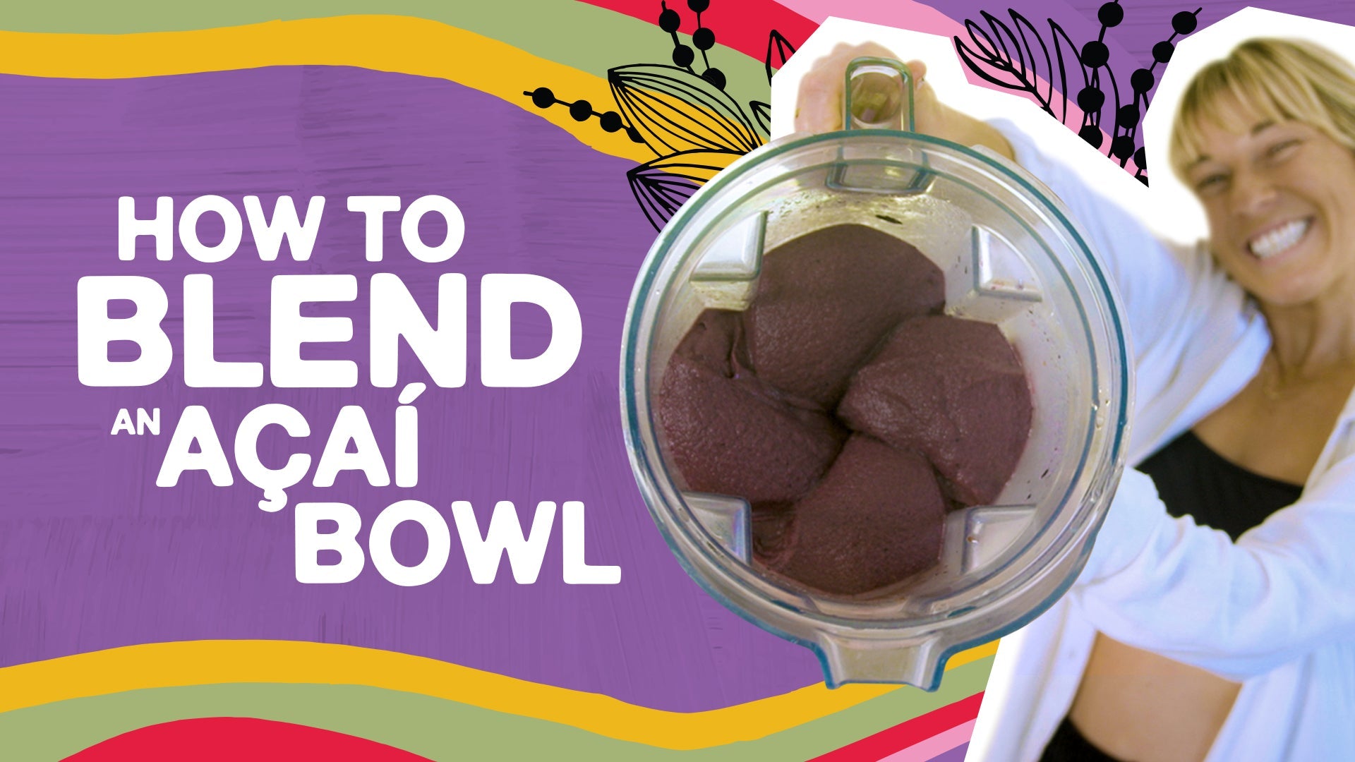 Load video: How to make an acai bowl