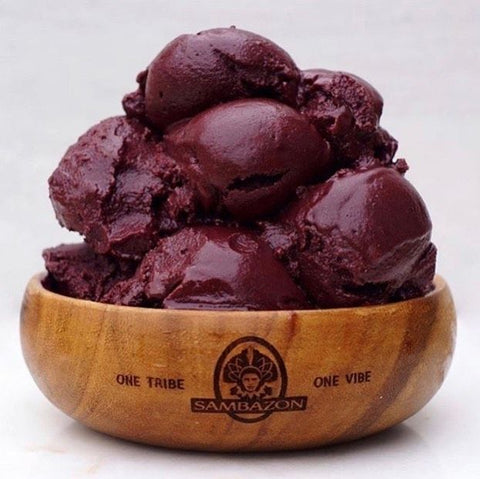 Frozen Scoopable Açaí with Banana